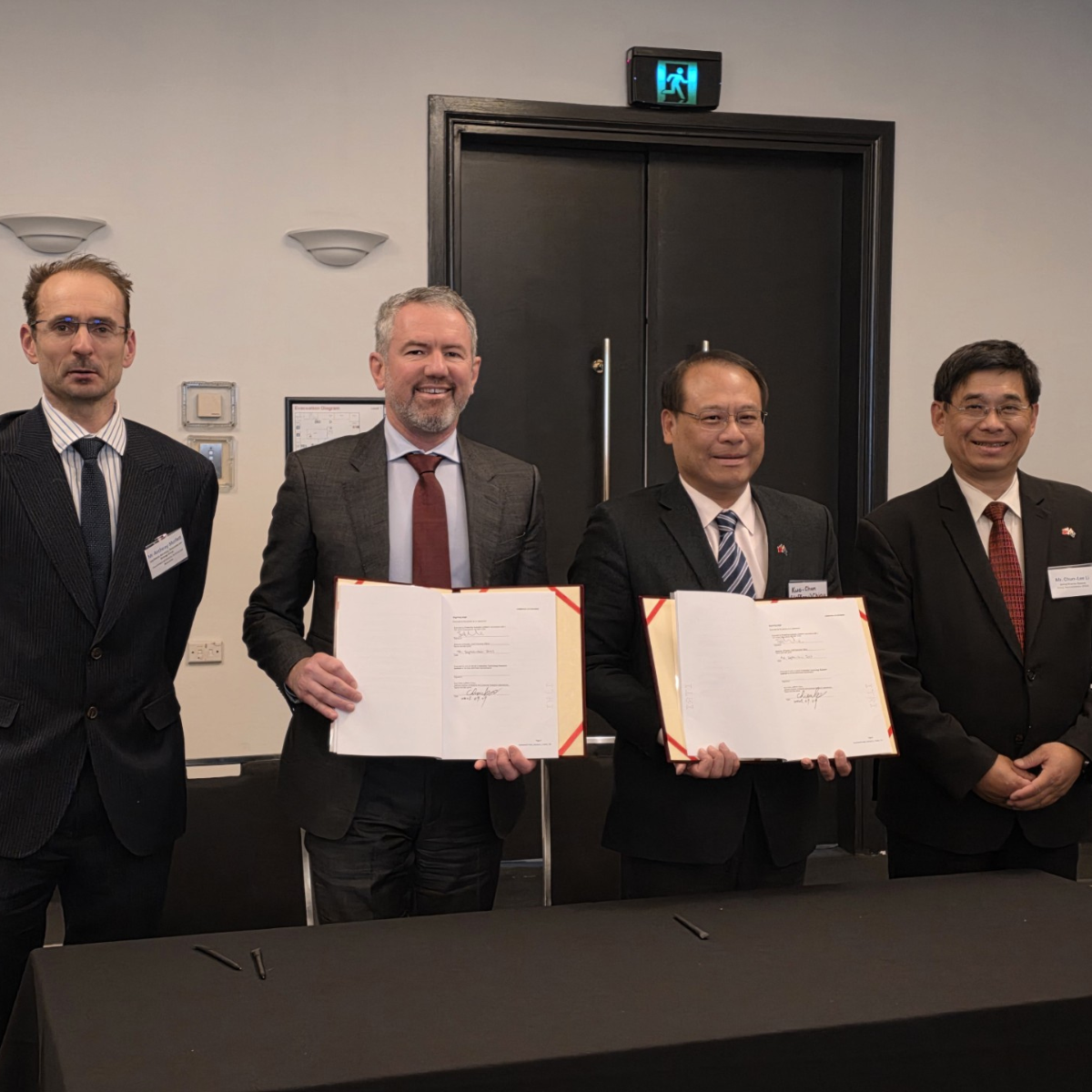 Partnership with Taiwanese battery research giant